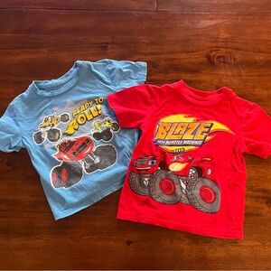 3T Blaze Monster Machine shirts (2 tshirts)